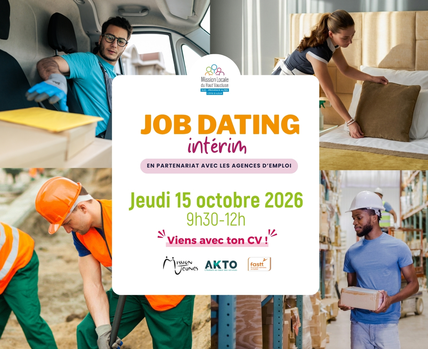Job Dating intérim